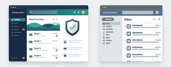 TempmailSo vs Tempail temporary email comparison