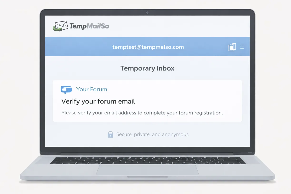 صندوق بريد مؤقت مستخدم لتسجيل حسابات في المنتديات والمواقع بدون بريد مزعج
